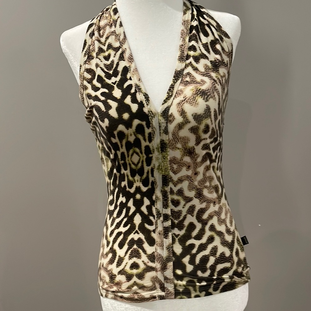 Roberto cavalli halter top